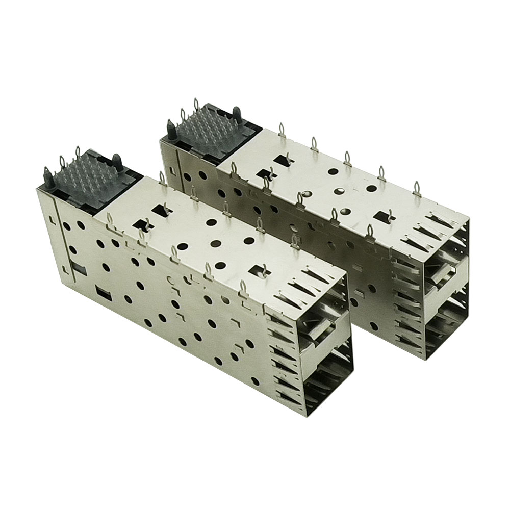 SFP 2*1 CAGE+CONNECTOR