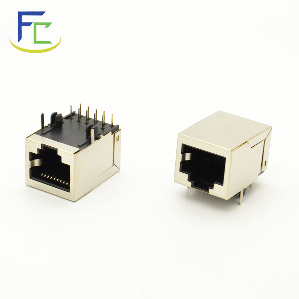 RJ45 1*1帶屏蔽不帶燈